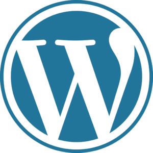WordPress logo - learn Wordpress
